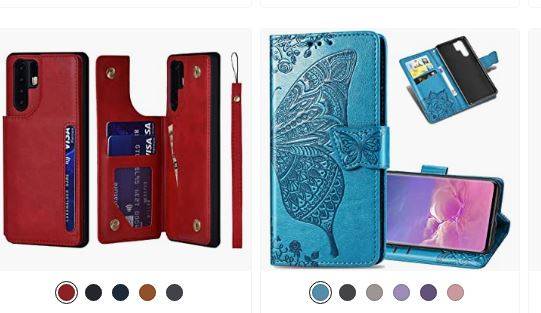 collections of Huawei P30 Pro Cardholder Case