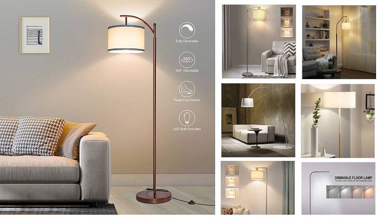 What is a dimmable floor lamp