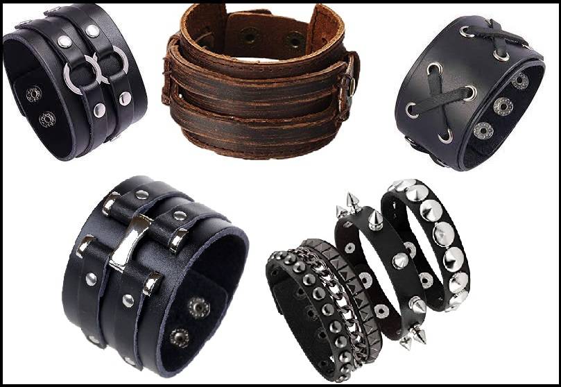 leather bracelet cuff