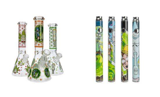 Find your favorite Rick and Morty bong