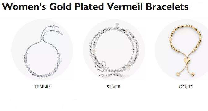 Gold Plated Vermeil Bracelets