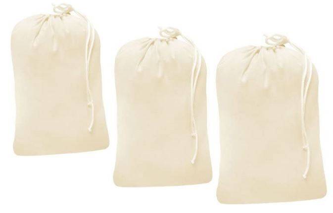 Heavy duty cotton canvas Laundry Bag