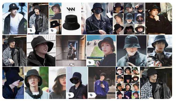 Images for jungkook bucket hat