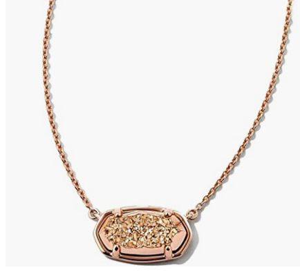 Kendra Scott Elisa Pendant Necklace in 18K Gold Vermeil