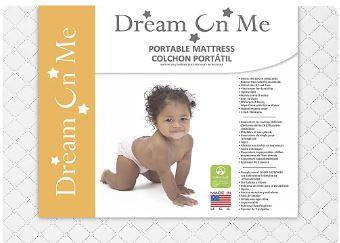 Dream On Me, Extra Firm Fiber Portable Mini Crib Mattress