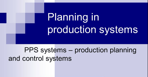 PPS system